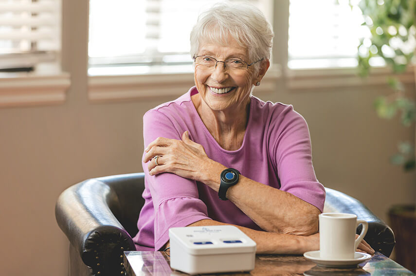 Senior woman Telehealth