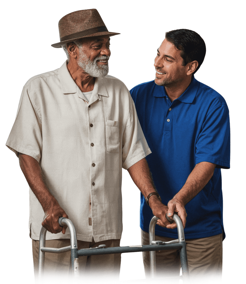 new-image-seniorman-with-caregiver