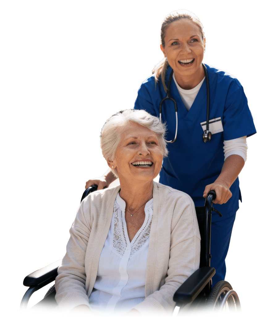 oldlady-with-caregiver-in-wheelchair