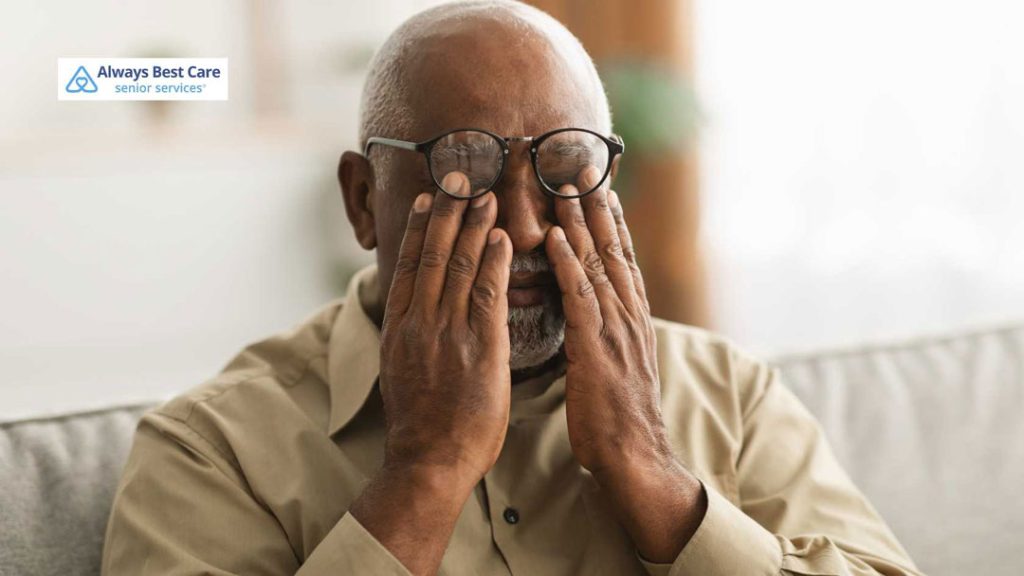senior with dementia